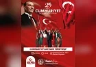 Giresun Belediye Başkanı Fuat Köse, Cumhuriyet Bayramı’nın 103’üncü yılında vatandaşları Türk bayraklarıyla yürüyüşe davet etti