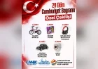 Canik Belediye Başkanı İbrahim Sandıkçı’dan 29 Ekim’e Özel Hediye Çekilişi: Bisiklet, Akıllı Saat ve Daha Fazlası