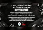 Nevşehir’de Göreme’deki Kaya Düşmesi Sonrası Kabak Çekirdeği Festivali ve Oğuz Aksaç Konseri Ertelendi