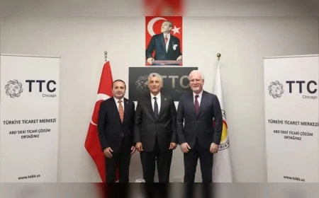 Ticaret Bakanı Ömer Bolat: "Chicago Türk Ticaret Merkezi ABD pazarında firmalarımıza yeni imkanlar sunuyor"