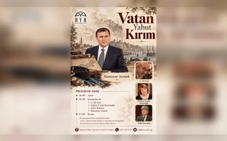 İstanbul’da Kırım’ın millî ve kültürel mücadelesini ele alan “Vatan Yahut Kırım” programı düzenlenecek