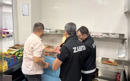 Çorum Belediyesi, Yeni Eğitim Yılında Okul Kantinlerinde Denetimleri Yoğunlaştırdı