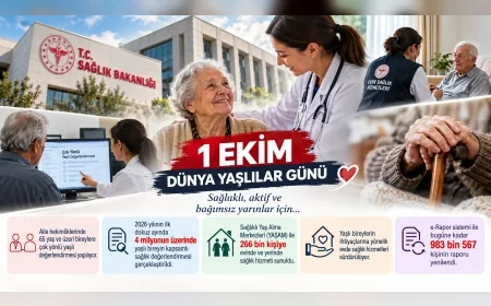 Sağlık Bakanlığı 1 Ekim Dünya Yaşlılar Günü’nde açıkladı: 4 milyonun üzerinde yaşlı bireye kapsamlı sağlık değerlendirmesi