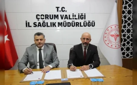 Hitit Üniversitesi ile Çorum İl Sağlık Müdürlüğü arasında tıp öğrencilerinin saha eğitimini güçlendirecek protokol imzalandı