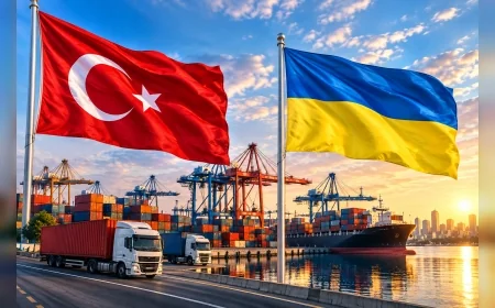Ticaret Bakanlığı: Türkiye-Ukrayna Serbest Ticaret Anlaşması 1 Ekim 2026’da yürürlüğe girdi