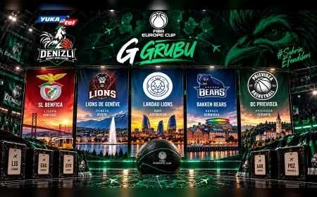 Yukatel Denizli Basket’in Avrupa fikstürü belli oldu: İlk sınav BC Prievidza karşısında Denizli’de