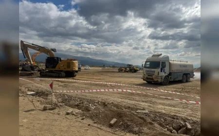 Aydın Büyükşehir Belediye Başkanı Özlem Çerçioğlu: “Nazilli’de yüzlerce şoförün yararlanacağı tır ve kamyon parkı yapılıyor”