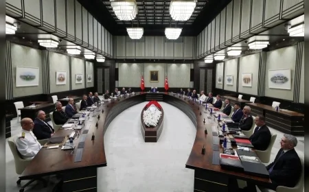 MGK bildirisi: “Terörsüz Türkiye ve Terörsüz Bölge hedefleri istikametinde atılan adımlar değerlendirildi”