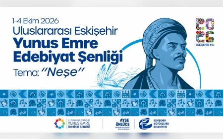 Eskişehir’de edebiyatın kalbi dört gün boyunca Yunus Emre Edebiyat Şenliği’nde atacak