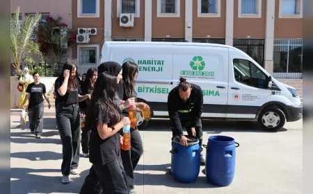Buca’da 120 bin 960 litre bitkisel atık yağ geri dönüşüme kazandırıldı