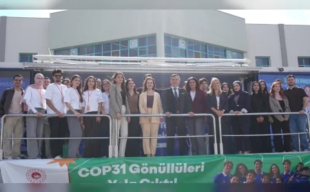 COP31 Türkiye Gönüllülük Programı DEÜ’de Öğrencilerle Buluştu, İklim Eyleminde Gençlerin Rolü Ele Alındı
