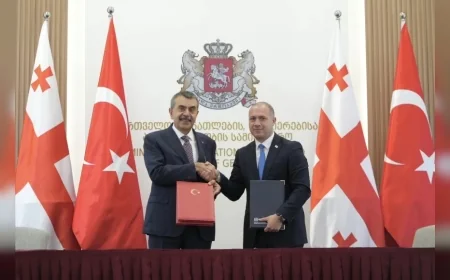 Millî Eğitim Bakanı Yusuf Tekin: “Türkiye ile Gürcistan Arasında Eğitim Alanındaki İş Birliğini Metinle İmza Altına Aldık”