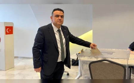 Nazilli Ticaret Borsası Başkanı Nurettin Kırlıoğlu 133 oy farkla üçüncü kez seçildi