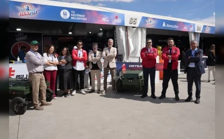 Keçiören Belediyesi TEKNOMER 19 takımla TEKNOFEST Güneydoğu’da gençlerin projelerini tanıttı