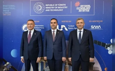 Sanayi ve Teknoloji Bakanı Mehmet Fatih Kacır: “Antalya Deklarasyonu barışçıl ve kapsayıcı küresel uzay iş birliğini hedefliyor”