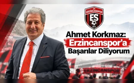 Anahtar Parti Erzincan İl Başkanı Ahmet Korkmaz: “Erzincanspor hepimizin ortak paydasıdır, deplasmanda başarılar diliyorum”