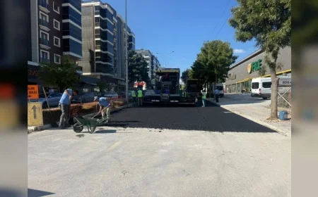 Aydın Büyükşehir Belediye Başkanı Özlem Çerçioğlu: “Yol yapım ve yenileme çalışmalarımızı kentimizin dört bir yanında sürdürüyoruz”