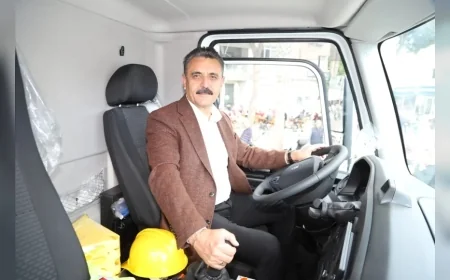 Dikili Belediye Başkanı Adil Kırgöz: “7,5 yılda 55 yeni aracı bünyemize kattık”