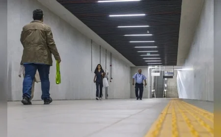 İzmir Metrosu’ndan Dokuz Eylül Üniversitesi Hastanesi’ne kesintisiz yaya tüneli hizmete açıldı