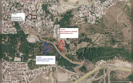 İzmir’de Buca ile Bornova’yı bağlayan Şahin Tepesi yolunda üç etaplı yenileme başlıyor