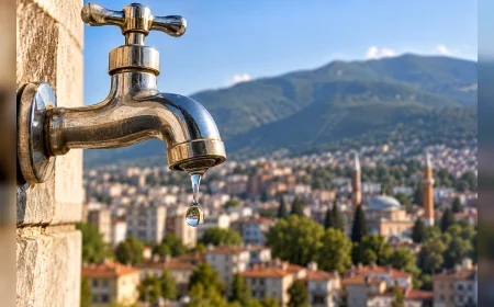 Bursa Osmangazi’de 6 Ekim’de 9 saatlik su kesintisi uygulanacak