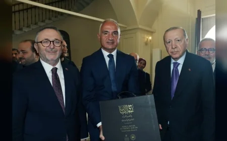 Kültür ve Turizm Bakanı Mehmet Nuri Ersoy: “Bursevî’nin eserini müellifinin kaleminden çıktığı hâliyle gelecek nesillere aktarıyoruz”