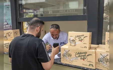 Mersin Büyükşehir Belediyesi çölyak hastalarına her ay ücretsiz glütensiz ekmek ve un desteği sağlıyor
