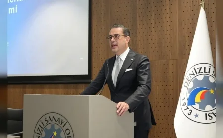 Denizli Sanayi Odası Yönetim Kurulu Başkanı Selim Kasapoğlu: “Gündemimiz verimlilik, yapay zekâ ve yeni yatırımlar olacak”