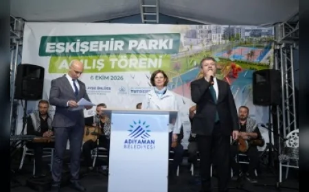 Eskişehir Büyükşehir Belediye Başkanı Ayşe Ünlüce: “Eskişehir ile Adıyaman arasındaki dostluğun kalıcı bir nişanı olur”