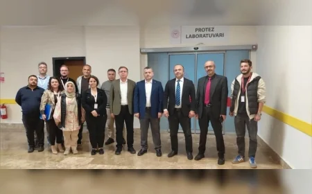 Çorum İl Sağlık Müdürü Prof. Dr. Sinan Zehir, Şehit Ömer Emiroğlu Ağız ve Diş Sağlığı Hastanesinde Sunulan Hizmetleri Yerinde İnceledi