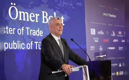 Ticaret Bakanı Ömer Bolat: “Türkiye küresel yatırımcılar için güçlü bir üretim ve ihracat merkezidir”