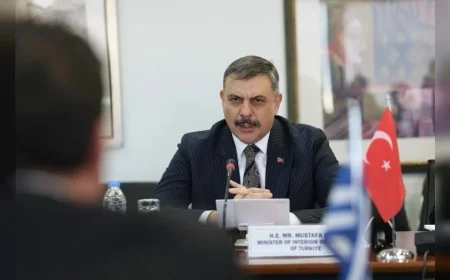 İçişleri Bakanı Mustafa Çiftçi: “Göç Yönetiminde Önceliğimiz Türkiye’nin Güvenliği ve Vatandaşlarımızın Huzurudur”