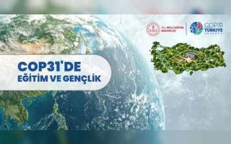 Millî Eğitim Bakanlığı COP31’de Eğitim ve Gençlik Çalışmalarını Uluslararası İklim Gündemine Taşıyacak