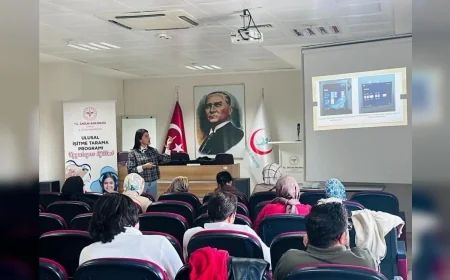 Çorum’da 23 Sağlık Personeline Okul Çağı İşitme Tarama Programı Uygulayıcı Eğitimi Verildi