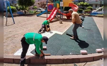 Efeler Belediye Başkanı Anıl Yetişkin’den Parklarda Güvenlik ve Konfor İçin Yenileme Çalışmaları