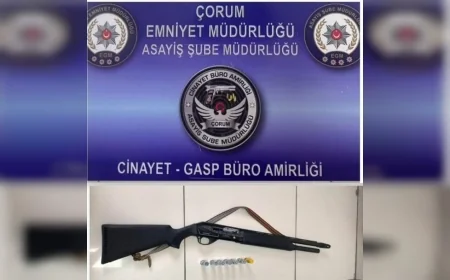 Çorum’da Bir Haftalık Asayiş Uygulaması: 2 Bin 651 Kişi Sorgulandı, Silah Ve Uyuşturucu Ele Geçirildi