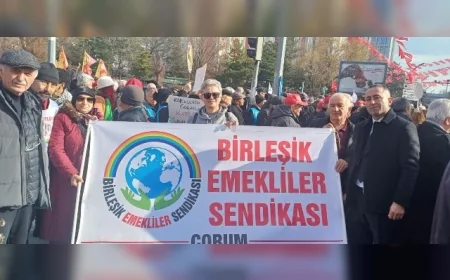 Birleşik Emekliler Sendikası Emeklilerin Talepleri İçin Artvin’den Ankara’ya Yürüyecek