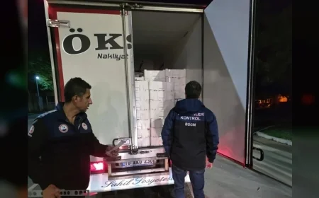 İzmir Buca Balık Hali’nde Gece Denetimi: Yasadışı Avlanan 45 Kilogram Su Ürününe El Konuldu