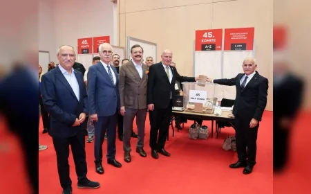 CUMHA ve World Türk ATO Seçimlerinin Nabzını Tuttu: Başkan Gürsel Baran’dan Yüksek Katılım Vurgusu