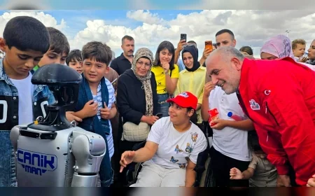 Canik Belediye Başkanı İbrahim Sandıkçı: “Teknolojiyi Üreten Nesiller İçin Çalışmaya ve Üretmeye Devam Ediyoruz”
