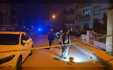 Çorum’da Apartman Dairesine Pompalı Tüfekle Ateş Açıldı, Camlar ve Duvar Hasar Gördü