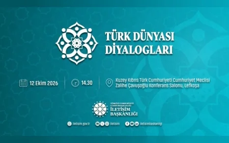 Lefkoşa’da Türk Dünyası Diyalogları Paneli Düzenlenecek: Ortak Gelecek ve Vizyon Masaya Yatırılacak