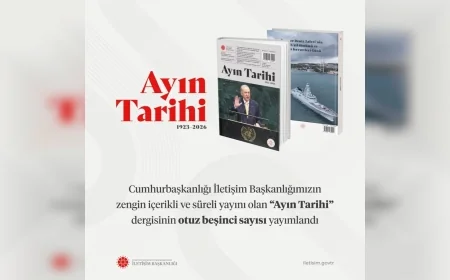 Cumhurbaşkanlığı İletişim Başkanlığının “Ayın Tarihi” Dergisinin Eylül 2026 Sayısı Yayımlandı