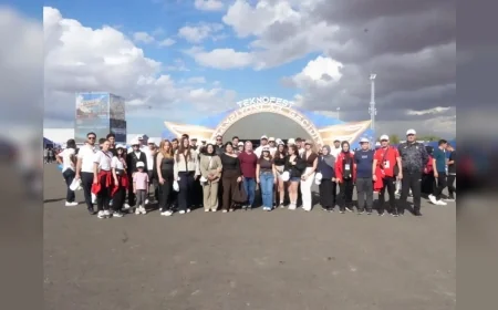 DÜZCE BELEDİYESİ GENÇLİK OFİSİNDEN 40 GENÇ TEKNOFEST GÜNEYDOĞU İÇİN ŞANLIURFA’YA GİTTİ, TARİH VE TEKNOLOJİYİ BİR ARADA KEŞFETTİ