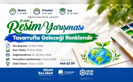 Yunusemre Belediyesi Ödüllü Resim Yarışmasında Başvuru Süresini 14 Ekim’e Uzattı