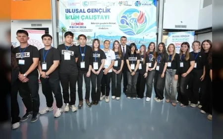YUSUF TEKİN: “GENÇLERİMİZİN İKLİM DEĞİŞİKLİĞİNE KARŞI SORUMLULUK ALMALARINI DESTEKLİYORUZ”