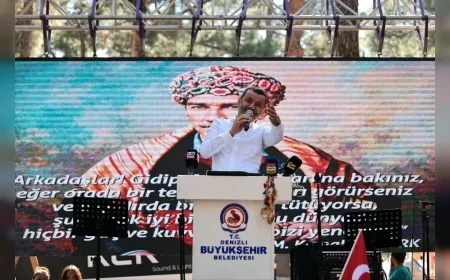 Denizli Büyükşehir Belediye Başkanı Bülent Nuri Çavuşoğlu: “Toyumuz kutlu, birliğimiz daim olsun”