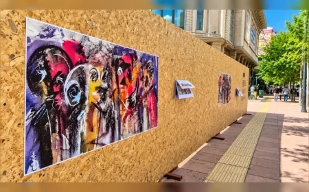 Eskişehir Büyükşehir Belediye Başkanı Ayşe Ünlüce’den Doktorlar Caddesi’nde Sanata ve Genç Sanatçılara Destek