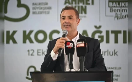Balıkesir Büyükşehir Belediye Başkanı Ahmet Akın: “Damızlığımızı Kendi Tesislerimizde Yetiştiriyor, Üreticimizin Sürüsüne Kazandırıyoruz”