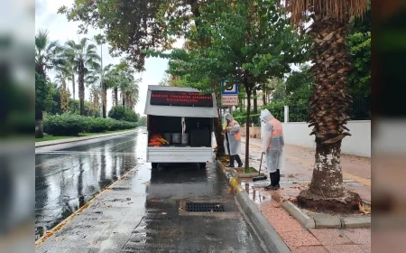 Mersin Büyükşehir Belediyesi ve MESKİ Sağanak Yağışlara Karşı Teyakkuzda: “Olası Su Baskınlarına Karşı Hazır Bekliyoruz”